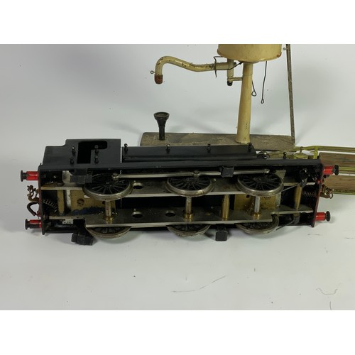 281 - KIT BUILT 0 GAUGE LNER 0-6-0 TANK LOCOMOTIVE. FREE RUNNING NO MOTOR OR C/W, PLUS A KIT MADE 0 GAUGE ... 