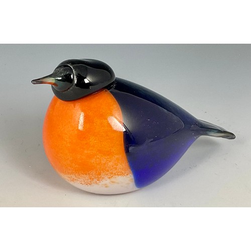 65 - IITALA FINNISH STUDIO GLASS BIRD STUDY