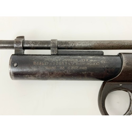 163 - WEBLEY & SCOTT JUNIOR 177 AIR PISTOL
Buyer must be over 18 years of age and collect in person