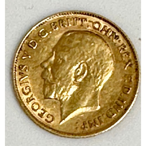 402 - 1911 HALF SOVEREIGN