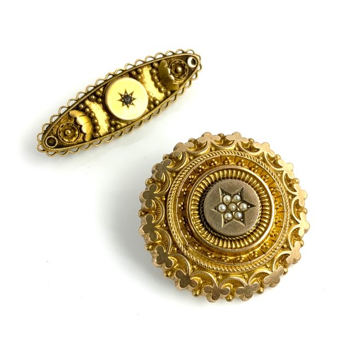 507 - 2 VICTORIAN BROOCHES