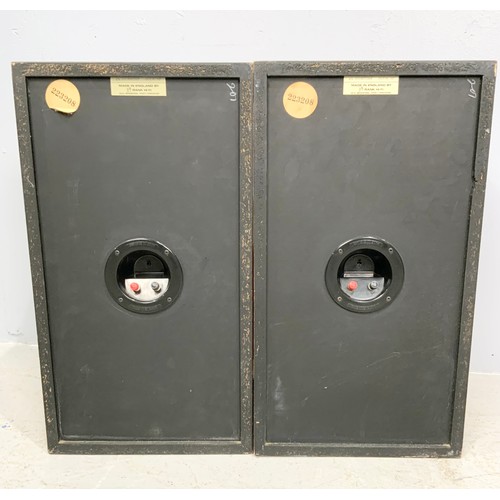 122 - PAIR OF WHARFEDALE 3XP SPEAKERS  48cm TALL