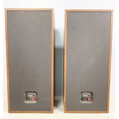 126 - PAIR OF KEF SPEAKERS CARLTON III 70cm TALL