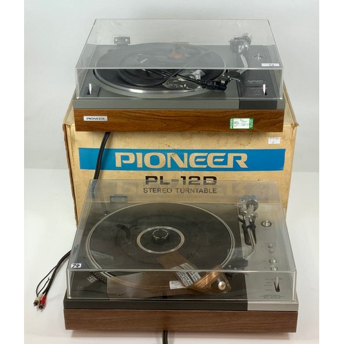 74 - PIONEER TURNTABLE 510A, GOLDRING 900 CARTRIDGE,           PIONEER TURNTABLE 112D, SHURE M75ED MK II ... 