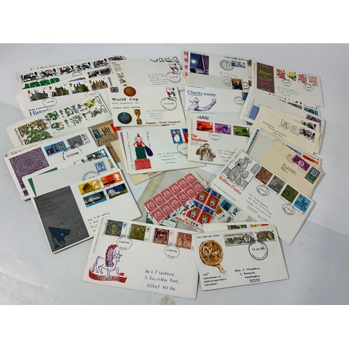 38 - STAMP INTEREST, A COLLECTION OF OLDER FIRST DAY COVERS, INC. 1966 WORLD CUP WINNERS FDC.