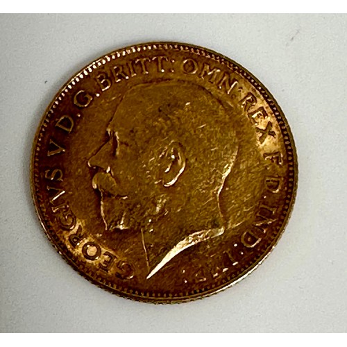 408 - 1913 HALF SOVEREIGN