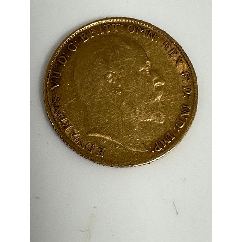 407 - 1905 HALF SOVEREIGN