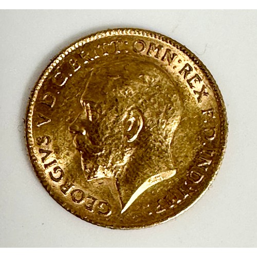 406 - 1912 HALF SOVEREIGN