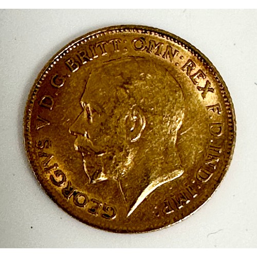 405 - 1911 HALF SOVEREIGN