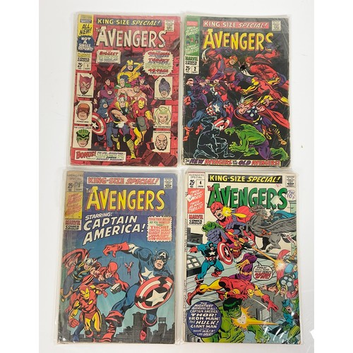 74 - MARVEL COMICS KING SIZE SPECIAL NOS. 1 TO 4