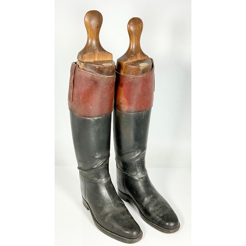338 - PR. GENTS RIDING BOOTS WITH MAXWELL LONDON BOOT TREES