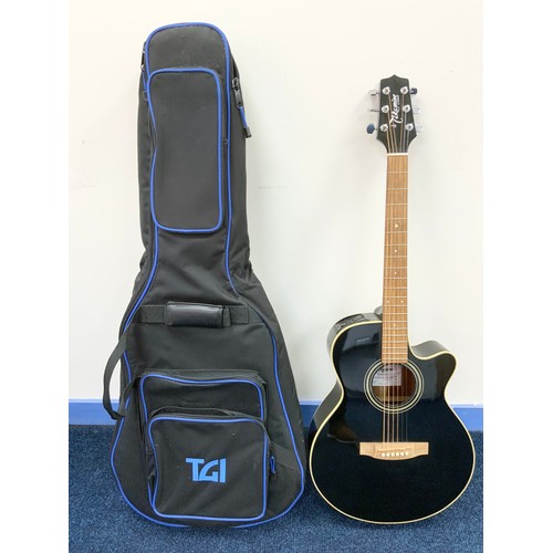 448 - TAKAMINE ELECTRO-ACOUSTIC GUITAR G SERIES   PLUS GIG BAG