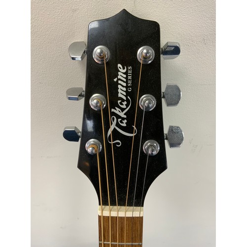 448 - TAKAMINE ELECTRO-ACOUSTIC GUITAR G SERIES   PLUS GIG BAG