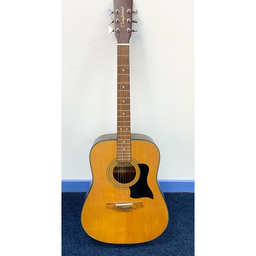 445 - TANGLEWOOD ACOUSTIC GUITAR TW28SN-Q   PLUS GIG BAG