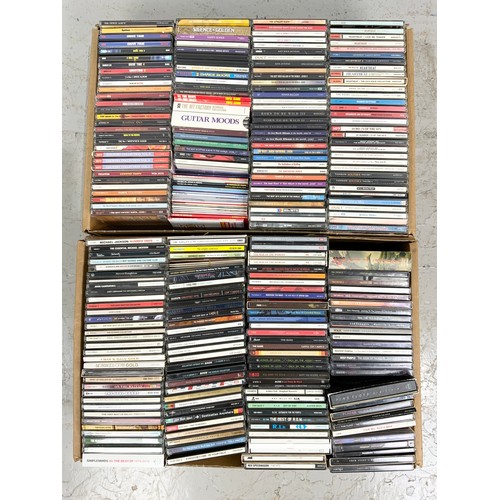 457 - LARGE QUANTITY OF COMPACT DISCS CDS 2 TRAYS