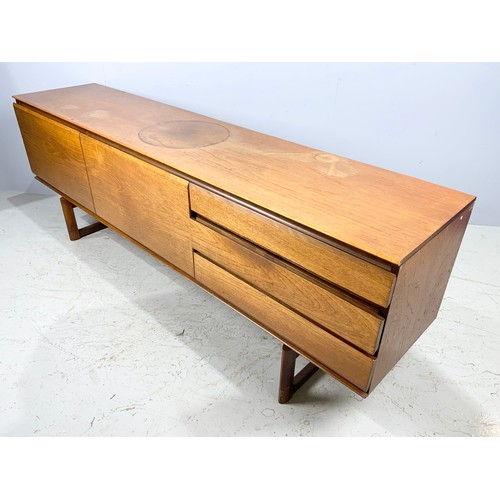 616 - MID CENTURY SIDEBOARD, WHITE & NEWTON PORTSMOUTH  199cm LONG