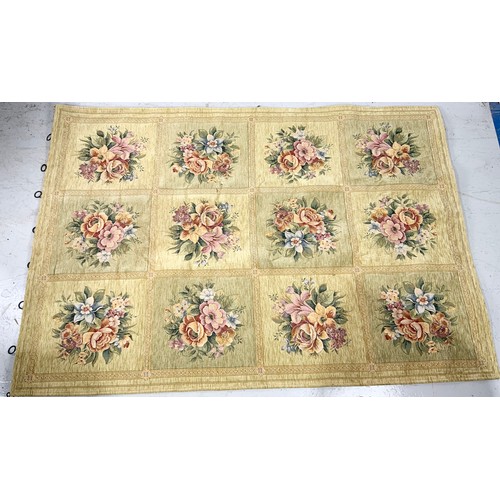 689 - FLORAL WALL HANGING 223cm x 156cm