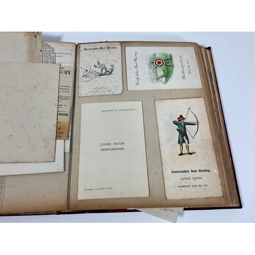 46 - SCRAPBOOK WITH REAL PHOTOS, MILITARY EPHEMERA ETC. SKETCH BOOK AND 3 VARIOUS AUTOGRAPH BOOKS WITH WW... 