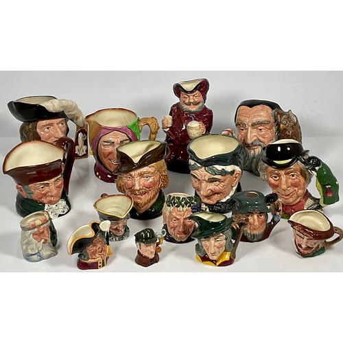 86 - COLLECTION OF ROYAL DOULTON CHARACTER JUGS