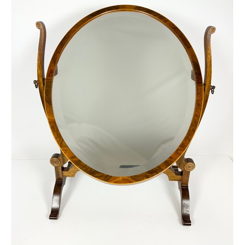 36 - OVAL DRESSING TABLE MIRROR