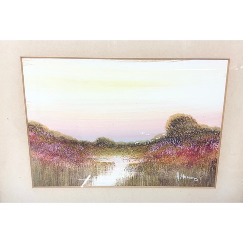 33 - 2 FRAMED WATERCOLOURS SIGNED P HOWARD