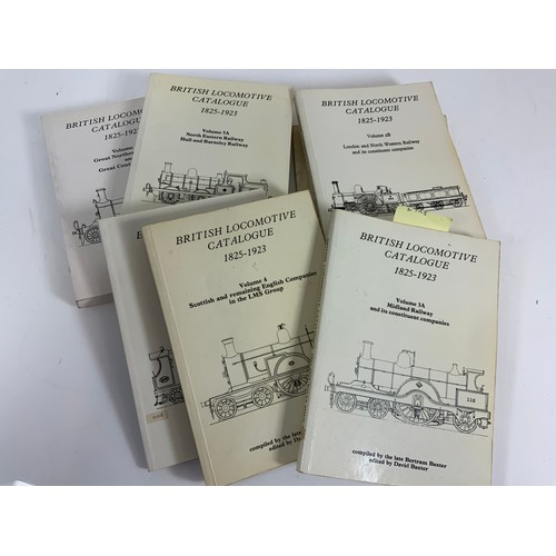 211 - BRITISH LOCOMOTIVE CATALOGUE 1825-1923, 8 VOLUMES