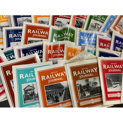 214 - QTY OF BRITISH RAILWAY JOURNALS