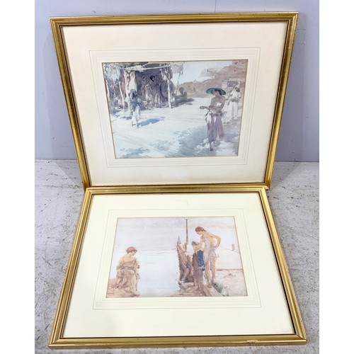 56 - MISC. PICTURES AND PRINTS INC. RODIN, WILLIAM RUSSELL FLINT ETC. (4)