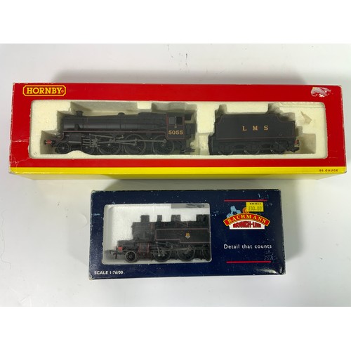 467 - BACHMANN 31-451D IVATT TANK 41243 BOXED, & HORNBY R2257 BLACK FIVE, 5055  LMS BLACK