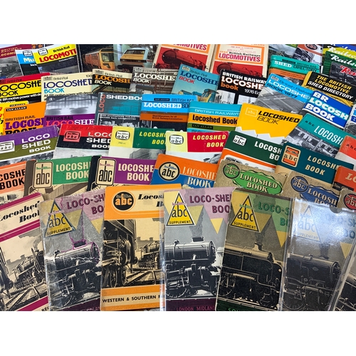 235 - AN EXTENSIVE COLLECTION OF IAN ALLAN ABC TITLES, 70+ EDITIONS, COMBINE VOLUMES, POCKET BOOKS, REGION... 