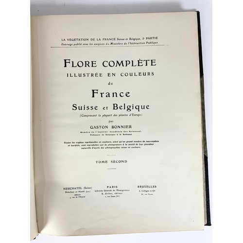 79 - BOOK, BOTANY RELATED, GASTON BONNIER FLORE COMPLETE VOLUME 2