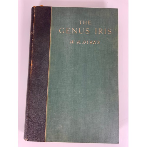 78 - BOOK, BOTANY RELATED– WILLIAM RICKATSON DYKES, THE GENUS IRIS PUBLISHED CAMBRIDGE AT THE UNIVERSITY ... 