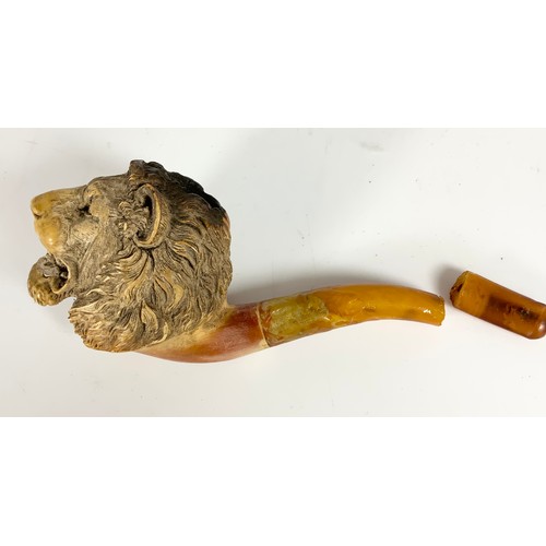 127 - 2 MEERSCHAUM PIPES, AF