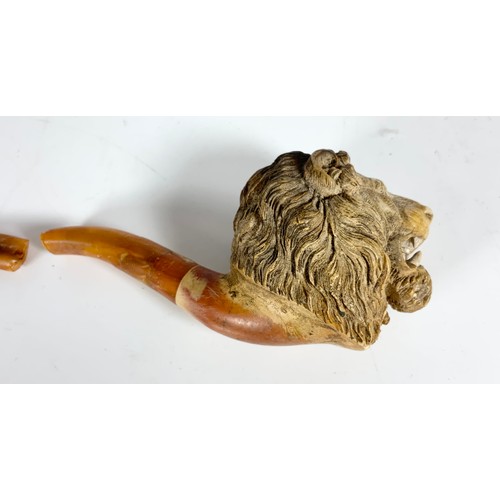 127 - 2 MEERSCHAUM PIPES, AF