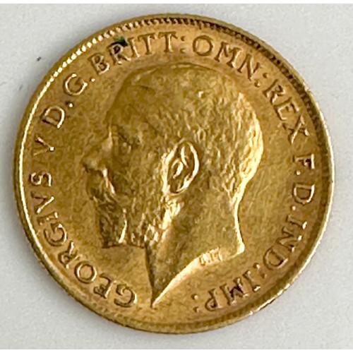 650 - 1911 EDWARD VII HALF SOVEREIGN