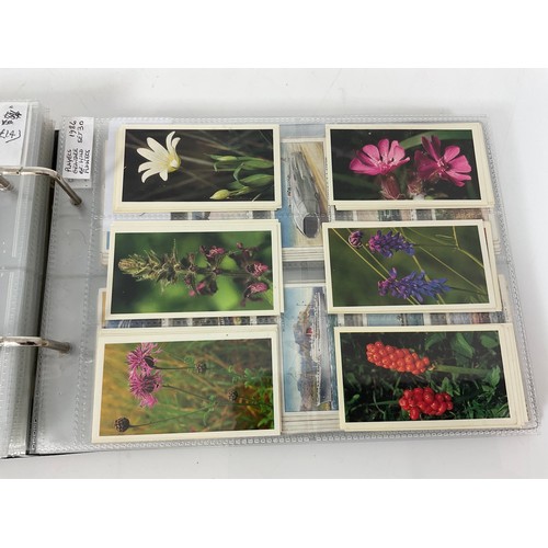 119 - A CIGARETTE CARD ALBUM CONTAINING 26 SETS OF ORIGINAL CARDS, MOSTLY G/VG, CATALOGUE £490+