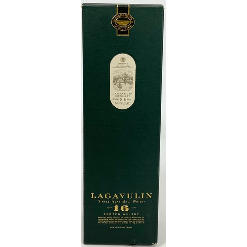 2 - LLAGOVOULIN SINGLE ISLA WINE MALT WHISKY AGED 16 YEARS IN PRESENTATION BOX