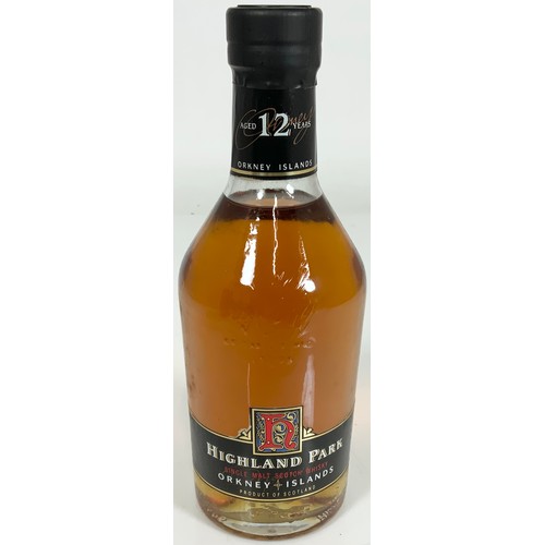 6 - HIGHLAND PARK SINGLE MALT SCOTCH WHISKY ORKNEY ISLANDS AGED 12 YEARS IN PRESENTATION TUBE