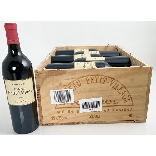 78 - CASE OF 12 BOTTLES 2006 CHATEAU PETIT VILLAGES