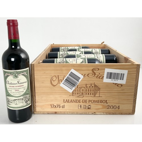 82 - CASE OF 12 BOTTLES 2004 CHATEAU SIAURAC LALANDE DE POMEROL