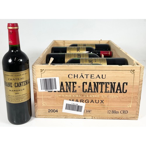 84 - CASE OF 12 BOTTLES 2004 CHATEAU BRANE CANTENAC MARGAUX 2EME CRU CLASSE