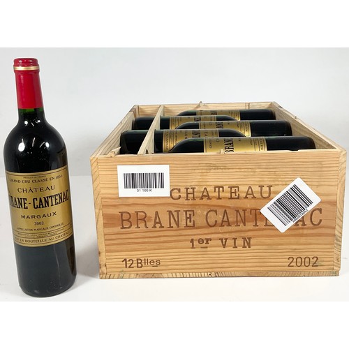 86 - CASE OF 12 BOTTLES 2002 CHATEAU BRANE-CANTENAC