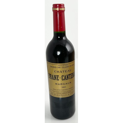 88 - CASE OF 12 BOTTLES 2003 CHATEAU BRANE CANTENAC MARGAUX 2EME CRU CLASSE