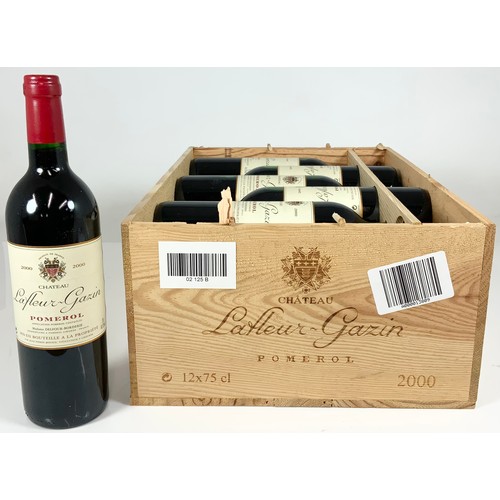 92 - CASE OF 12 BOTTLES 2000 CHATEAU LAFLEUR GAZIN