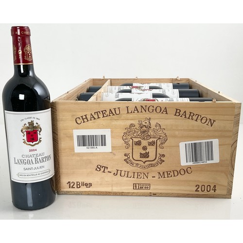 94 - CASE OF 12 BOTTLES 2004 CHATEAU LANGOA-BARTON