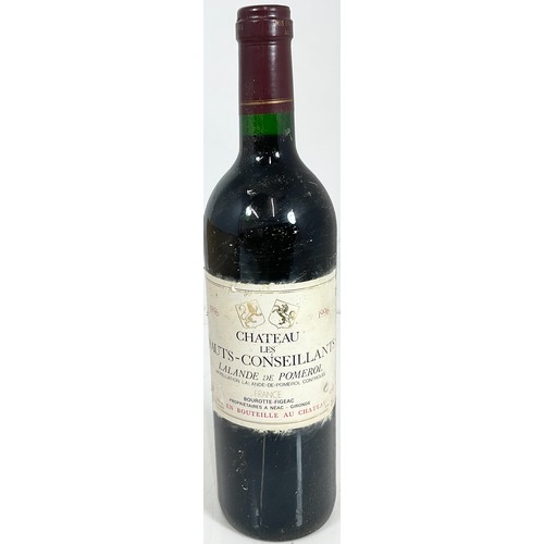 100 - ONE CASE – 12 BOTTLES CHATEAUX LES HAUTS CONSEILLANTS 1996  LA LANDE DE POMEROL