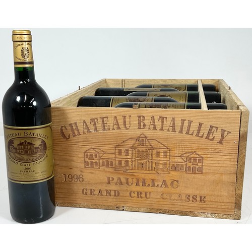 101 - ONE CASE - 12 BOTTLES CHATEAUX BATAILLEY PAUILLAC GRAND CRU CLASSE 1996