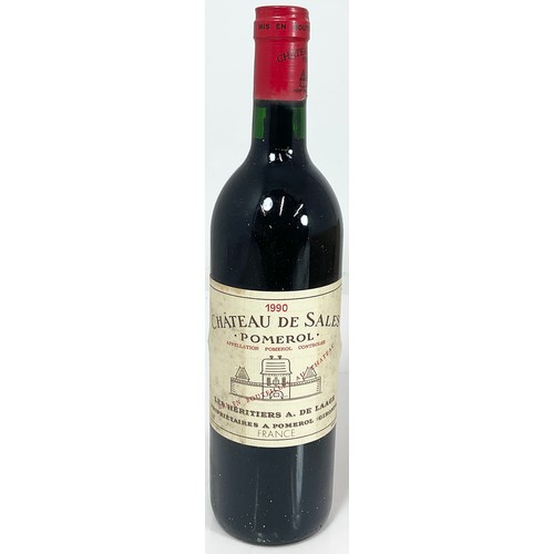 102 - ONE CASE – 12 BOTTLES CHATEAUX DE SALES POMEROL 1990