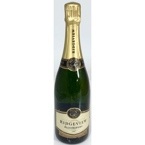 105 - SIX BOTTLES RIDGE VIEW, BLOOMSBERRY 2007 SPARKLING WINE