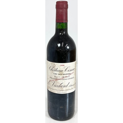 74 - EIGHT BOTTLES OF CHATEAUX CISSAC CRU BOURGEOIS HAUT MEDOC 1996